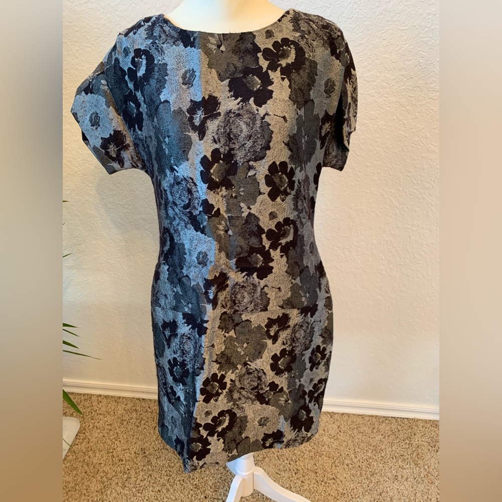 Drop waist shift dress
